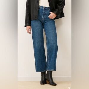 Rouje Paris Concorde jeans, size 28, high waisted flared bootcut denim